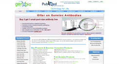 Desktop Screenshot of genxbio.com